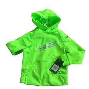NWT Toddler‎ Nike Dri-Fit Green Strike Hoodie size 2T